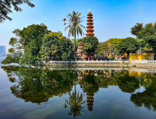 pagoda in the park