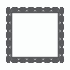frame icon, framework vector, framing illustration