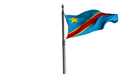 Democratic Republic Of The Congo, Country Flag