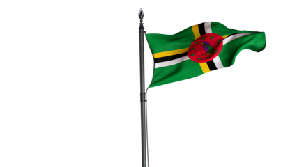 Dominica, Commonwealth of Dominica, Country Flag