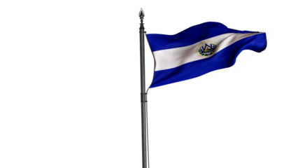 El Salvador, Republic of El Salvador, Country Flag