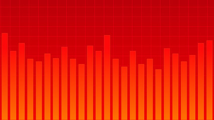 Abstract graph chart of stock market trade background.