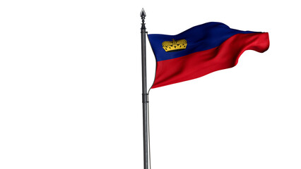  Lihtenştayn, Principality of Liechtenstein, Country Flag