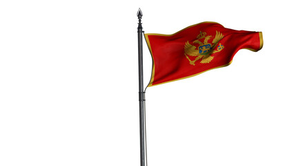 Montenegro, Montenegro, Parliamentary Republic, Country Flag