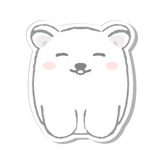 vector illustration of a cartoon dog.