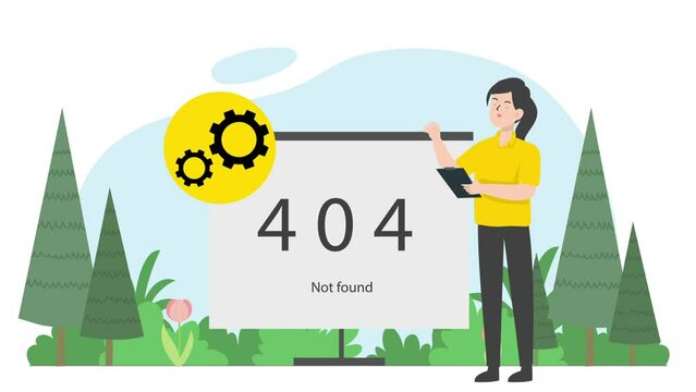 Saleswoman reported the problem of the website crashing