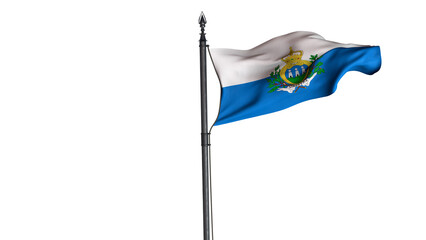  San Marino, Republic of San Marino, Country Flag