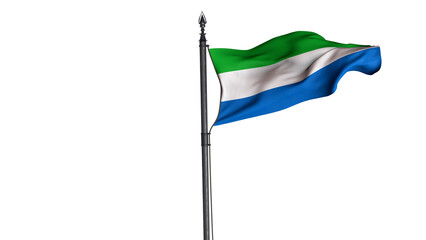 Sierra Leone, Republic of Sierra Leone, Country Flag