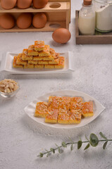 Nut Cookies which baked and served for family tea time 
