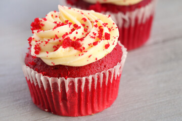 Red velvet cupcake