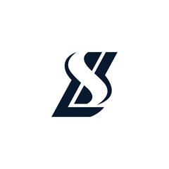 SL, LS creative initial vector Letter Logo Design Monogram template SL logo, SL, LS alphabet logo .outstanding initial vector monogram letter logo
