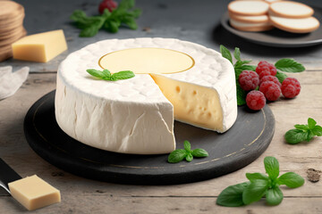 Indulge in the Creamy Delights of Camembert Cheese from Normandy