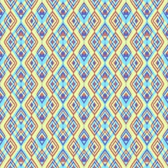 Abstract ethnic ikat chevron pattern background, card, carpet, wallpaper, clothing, wrapping, batik, fabric, vector illustration, embroidery style, background for decoration.