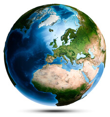 Planet Earth globe world