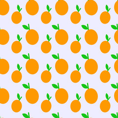 Pattern seamless with fruits oranges. Design for paper, fabric, site
