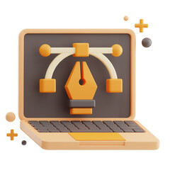 Pen tools Art Design 3D Illustration