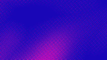 Abstract dots blue purple colors pattern gradient texture background.