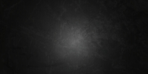 Dark black stone wall grunge backdrop texture background. monochrome slate grunge concrete wall black backdrop vintage marbled textured border background.