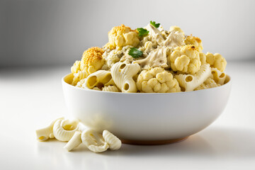 Delicious and Healthy Keto Cauliflower Mac and Cheese Casserole Recipe