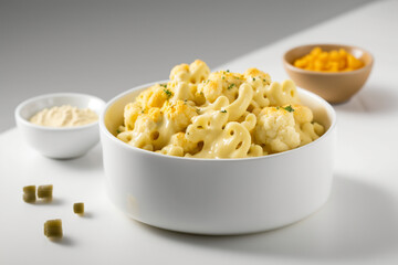 Delicious and Healthy Keto Cauliflower Mac and Cheese Casserole Recipe