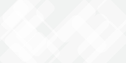 White and grey abstract banner design. Square abstract geometric technology modern white lines background.