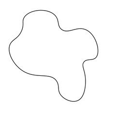 Vector Abstract Shape Lineart