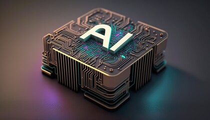 ai computer circuit board (Generative AI)