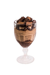 Taça de Sorvete com Chocolate