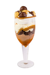 Taça Suja de Doce de Leite com Carolina