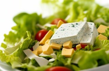 salad with emmental 