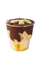 Chocolate Dessert with Pineapples