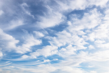 Naklejka na ściany i meble Blue sky background