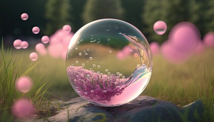 bubble in nature generative ai