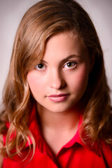 Naklejka premium Teen Model