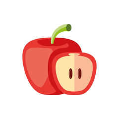 Apple PNG image icon with transparent background