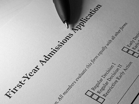 First year admissions 