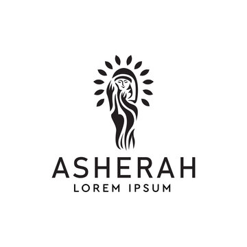 Asherah logo design inspiration vector