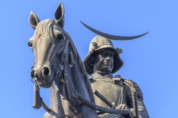 伊達政宗騎馬像
