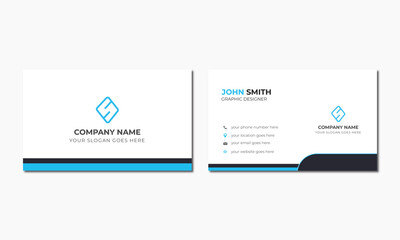 Modern and Creative Business Card Template - Professional Name Card