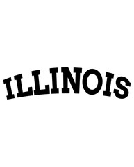 Illinois svg design
