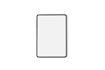 Tablet mock-up, blank screen