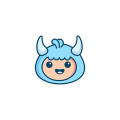 abstract onion mascot design inspiration