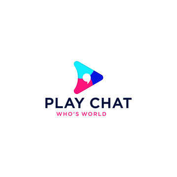 Play icon symbol design inspiration vector