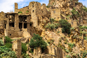 Fototapeta na wymiar Dagestan ruins