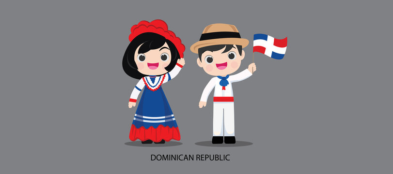 dominican traditional dress Crazy For Costumes/La Casa De Los Trucos (305) 858-5029 - Miami and blue color combination makes it an excellent choice for representing Couple Character Wearing Dominica Traditional