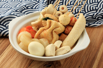 Oden Japanese Hotchpotch, Various Fish Ball Dumpling in Clear Soup