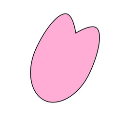 sakura pink gradient cute minimal decoration for spring and japanese kawaii cherry blossom