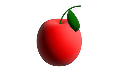 red apple  png 