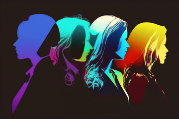 Diversity, inclusion, people, power, group, background or wallpaper