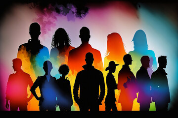 Diversity, inclusion, people, power, group, background or wallpaper